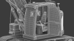 Small Excavator Triple Arm Generic