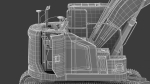 Small Excavator Triple Arm Generic