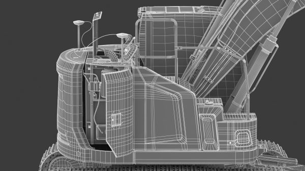 Small Excavator Triple Arm Generic