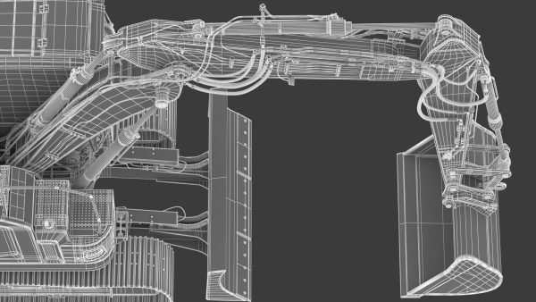 Small Excavator Triple Arm Generic