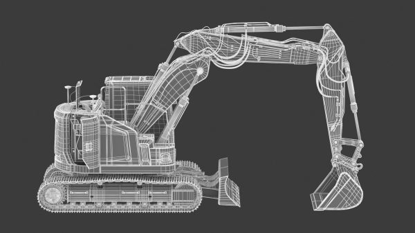 Small Excavator Triple Arm Generic