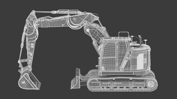 Small Excavator Triple Arm Generic