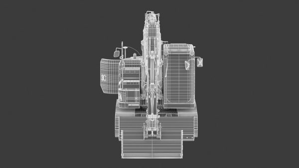 Small Excavator Triple Arm Generic