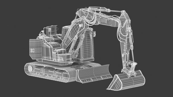 Small Excavator Triple Arm Generic