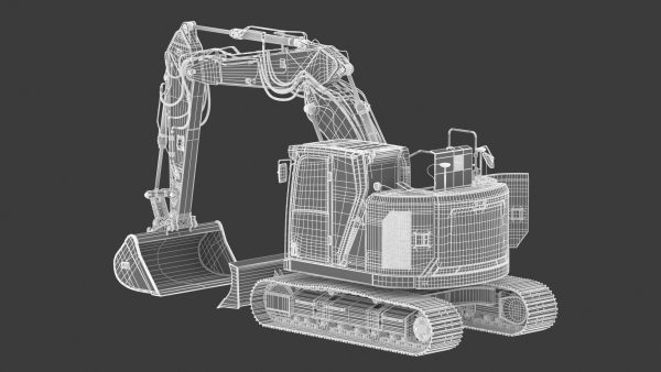 Small Excavator Triple Arm Generic