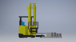 Small forklift 3d model