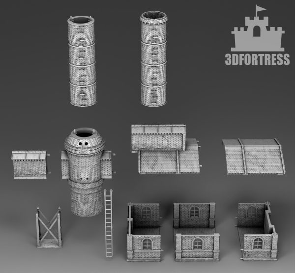 Small heating building