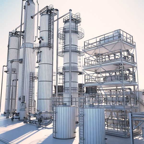 Small Industrial Oil Refinery