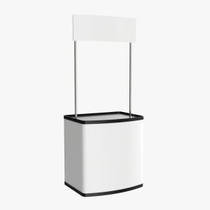 Small promo stand mockup