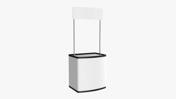 Small promo stand mockup