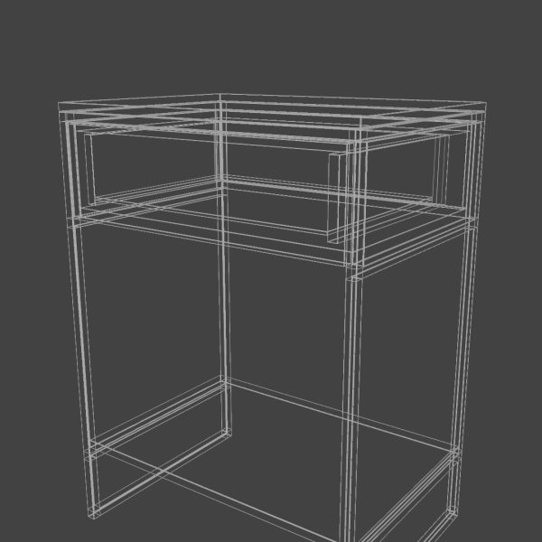 Small table with drawer