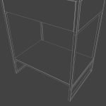 Small table with drawer