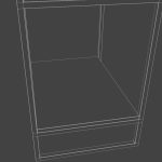 Small table with drawer