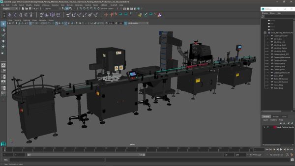 Snack Packing Machine Production Line