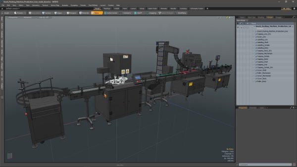 Snack Packing Machine Production Line