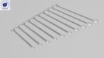 SO 10pc 12-Point Metric Long CombinationWrench Set 10-19mm