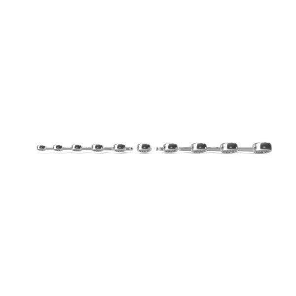 SO 10pc 12-Point Metric Long CombinationWrench Set 10-19mm