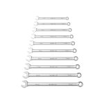 SO 10pc 12-Point Metric Long CombinationWrench Set 10-19mm