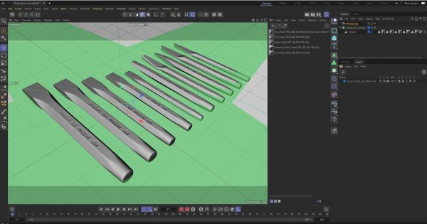 SO 10pc Punches and chisels set PPC100AK