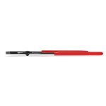 Adjastable joint pliers serrated jaws