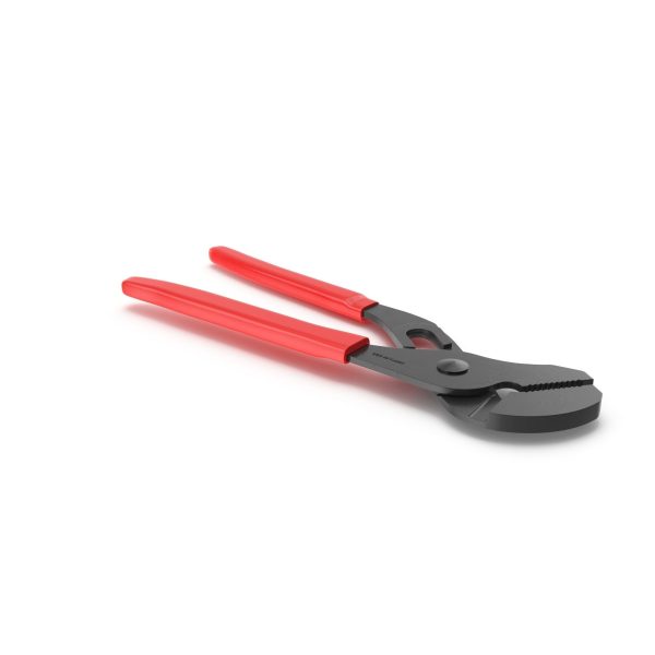Adjastable joint pliers serrated jaws