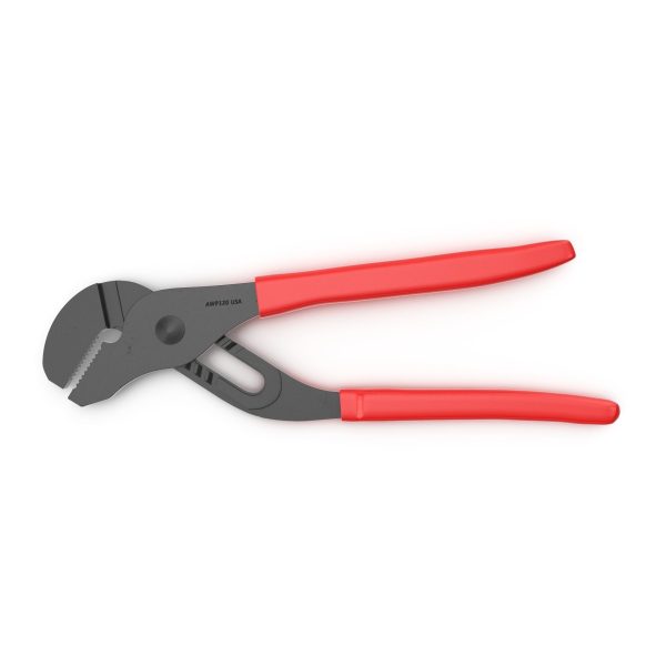 Adjastable joint pliers serrated jaws