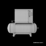 SO Air Compressor 73 Gallon 8 HP