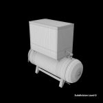 SO Air Compressor 73 Gallon 8 HP