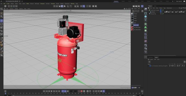 SO Air Compressor Stationary 80 gallon