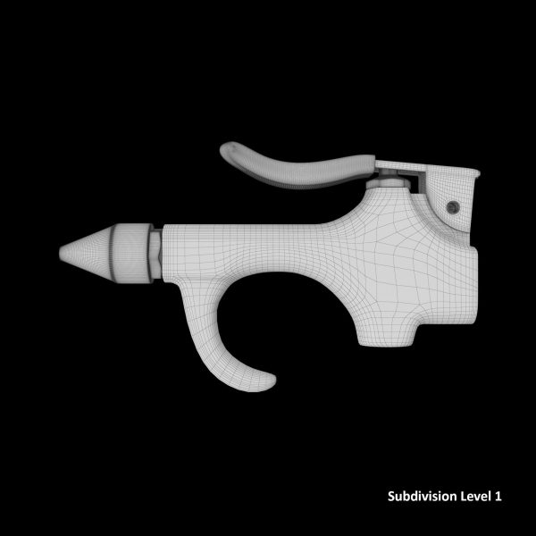 SO Blow Gun Tapered Rubber JT13B