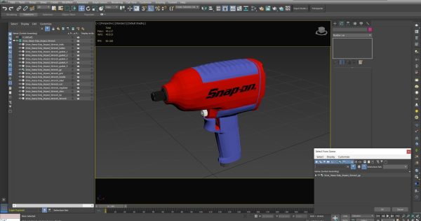 SO Drive Heavy Duty Impact Wrench MG725