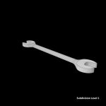 SO Standard Metric Open End Wrench VOM1214B