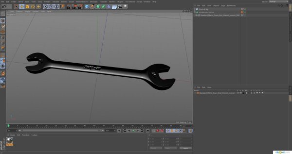 SO Standard Metric Open End Wrench VOM1214B