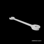 SO Standard Metric Open End Wrench VOM1214B