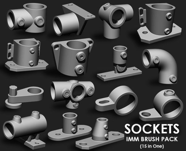Sockets IMM Brush Pack 15 in One