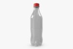 Soda Bottle Empty Low Poly