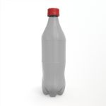 Soda Bottle Empty Low Poly