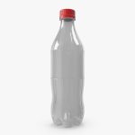 Soda Bottle Empty Low Poly