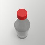 Soda Bottle Empty Low Poly