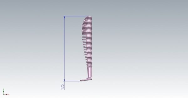 SOFT BAIT LURE MOLD DESIGN