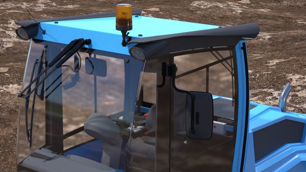 Soil Roller Compactor Rigged