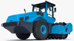 Soil Roller Compactor Rigged