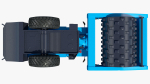 Soil Roller Compactor Rigged