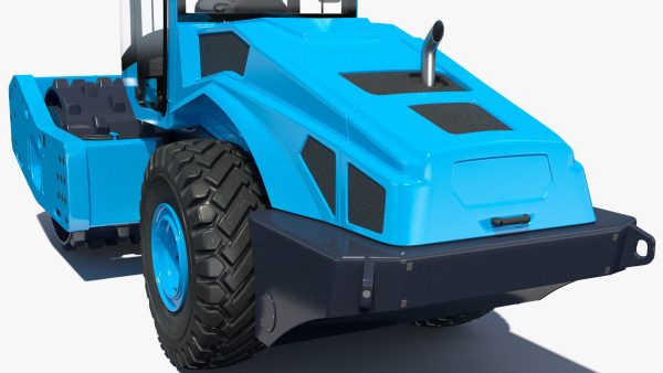 Soil Roller Compactor Rigged