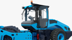 Soil Roller Compactor Rigged