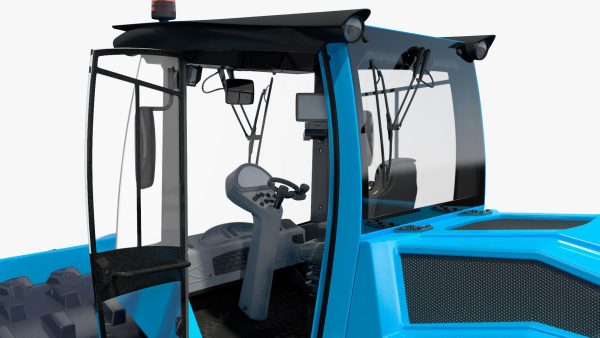 Soil Roller Compactor Rigged