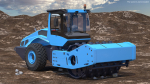Soil Roller Compactor Rigged