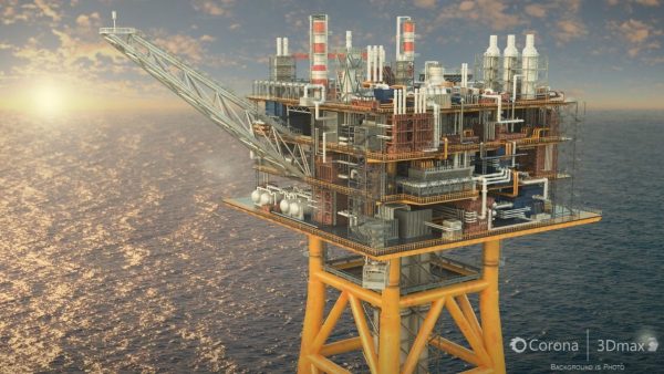 Solan oil platform