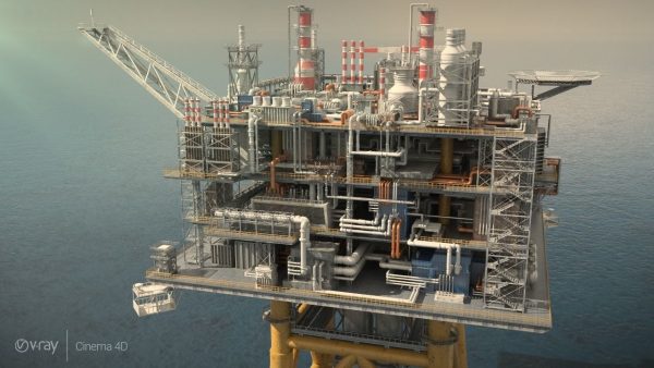 Solan oil platform