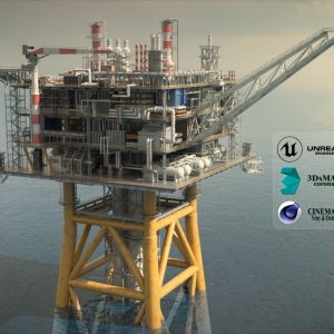 Solan oil platform